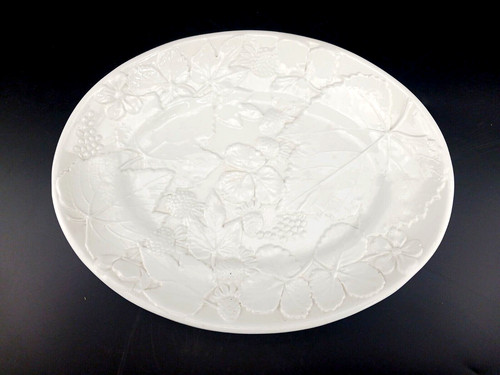 Relief keramik servierplatte - keramik,
