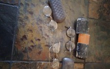 Konvolut Alte Brillen, Antik,Drei Stück