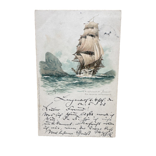 Ansichtskarte postkarte marine - postkarte,