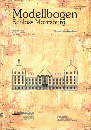 1679 modellbogen schloss - modellbogen,