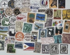 50 Sticker Aufkleber