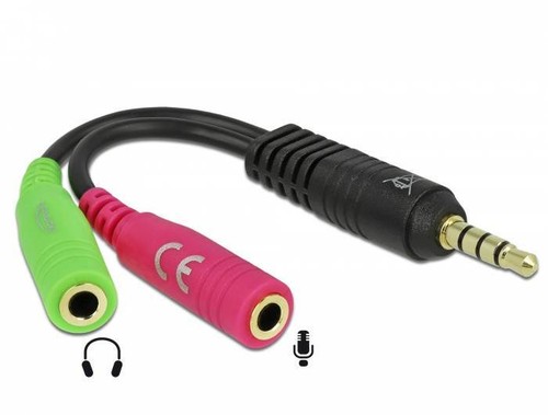Delock headsetadapter 5mm 4 - delock,
