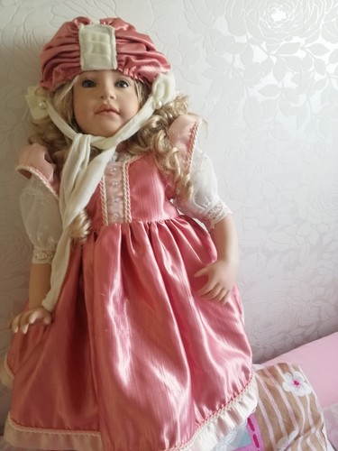 Porzellan puppe ruby doll - porzellan,