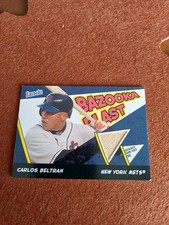 BBL-CB Carlos Beltran 2006 TOPPS Bazooka Blasts Bat Relics METS MLB BASEBALL