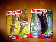 2 x Zeitschrift Tierfreund  mit Poster, 9 / 2020, 10 / 2020