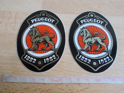 Aufkleber peugeot 1882 1982 - 2,