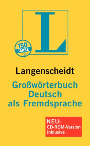 Langenscheidt grosswörterbuch - langenscheidt,