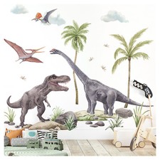 Wandtattoo XXL Dinosaurier Wandsticker Kinderzimmer Junge Dino Wanddeko DL862