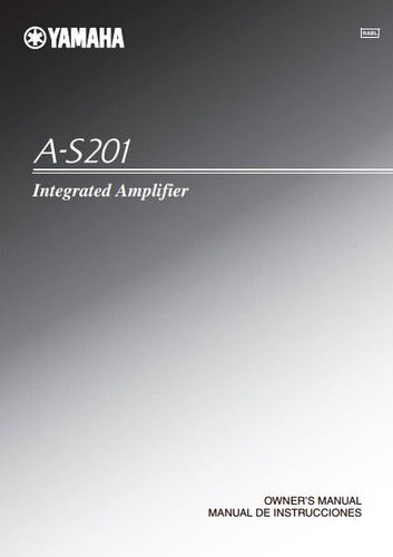 Yamaha a s201 - -, a-s201