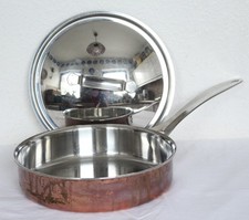 SCHÖNE GROßE KUPFERPFANNE