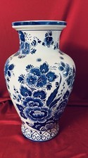 Vase Delfts Blau Weiß