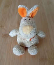 Nici Hase Plüschtier Kuscheltier ca. 15cm beige/orange - RAR