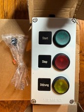 Siemens 3SB3803-4AZ Signum Bedienfeld Start/Stop/Störung – OVP