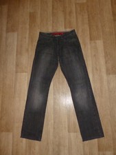 QS by S.OLIVER "PETE" FITTED STRAIGHT LEG Jeans Grau W28 L32 **TOP**