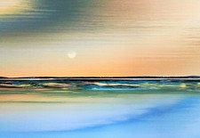 Abstrakte Landschaft Bild