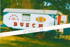 Zirkus-Foto DDR Oldtimer IFA VEB Wagen vom Circus Busch