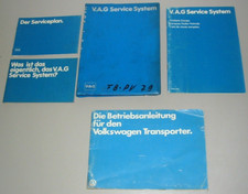 Bordmappe mit Betriebsanleitung VW T3 Transporter / T 3 Handbuch Buch 06/1981!