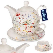 Teekanne mit tasse und - mit,