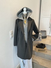 Zara, Mantel mit Kapuze Gr M