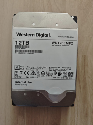 Western digital wd120emfz - digital, 12