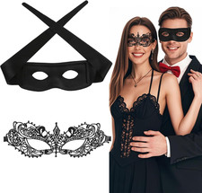 Venezianische Maske Schwarz