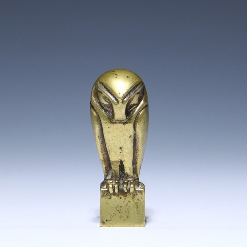 Art deco messing petschaft - art,