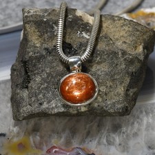 Sonnenstein Anhänger, 925