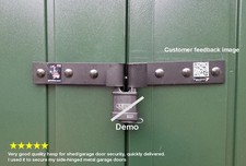 Schuppen Garagentor Sicherheit