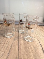 Dreierset Biergläser Bierkrüge Von Veltins 0,3 Liter Fassungsvolumen Glas