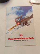 Original Prospekt Kässbohrer Pisten Bully Pistenbully PB 36.170 DR 39.170 DR N4