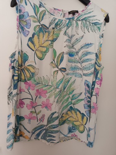 ärmellose bluse mit print - Ärmellose,