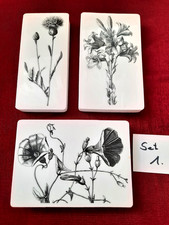 LaBLANCE 3 Stempel   " Blumen