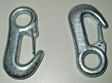 Haken Abschlepphaken Trailerhaken Lasthaken mit Öse mit Sicherung 500kg