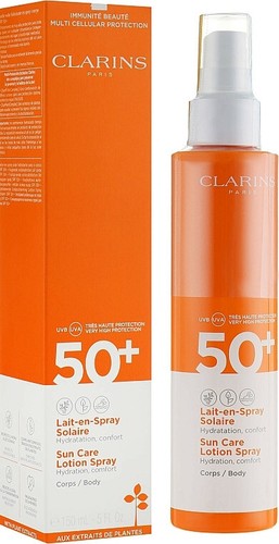 Clarins sun care lotion spray - care,