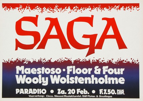 Saga prog paradiso 1982 - saga,
