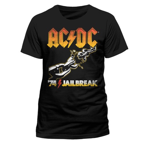 Jailbreak t shirt - ac/dc, 74