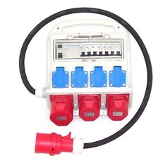 Stromverteiler Baustromverteiler CEE Kraftstrom Verteiler Steckdosenleiste