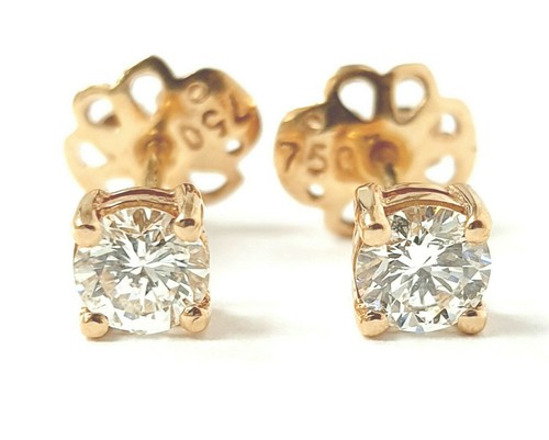 18kt rotgold diamant - rotgold,