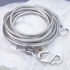 SK90 Kette 90cm SILBER 925 Halskette snake silver necklace 90cm Länge SK90