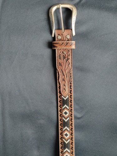 Nocona western ledergürtel - nocona,