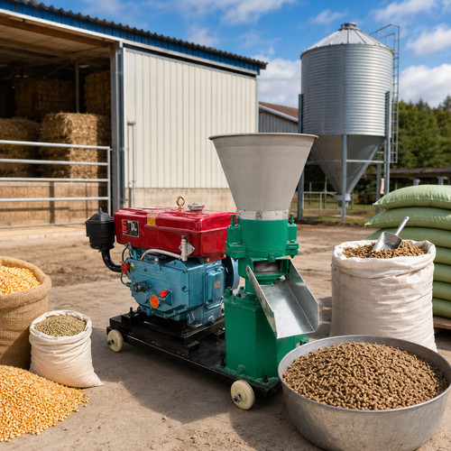 Nass trocken pelletpresse - trocken,