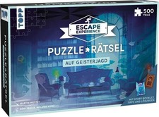 Escape Adventures Puzzle Rätsel - Auf Geisterjagd - 500 Teile - 4 Rätsel
