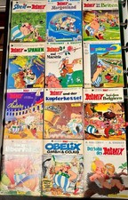 12x Asterix und Obelix comics, gebraucht, z.T. sehr alt!