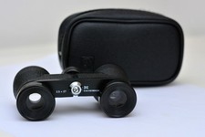 Eschenbach Opernglas Fernglas mit Ledertasche 2,5 x 27