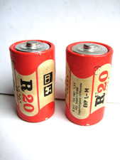 DDR Batterie R20 für Sammler 2 Stück Radio Recorder usw. asl DEKO
