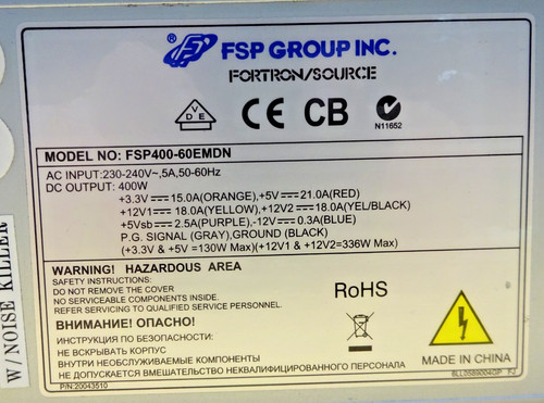 Fsp group inc fortron - group, /