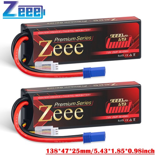 Zeee 2s lipo akku - 2x, 7.6v