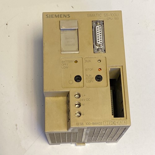 Siemens simatic 100u 6es5 - siemens,