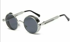 Runde Sonnenbrille Metall