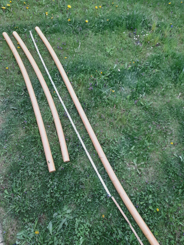 Handlauf geschwungen buche - geschwungen,